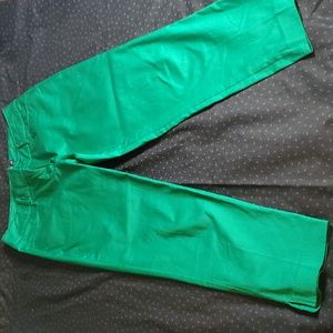 New york and co Emerald color capris